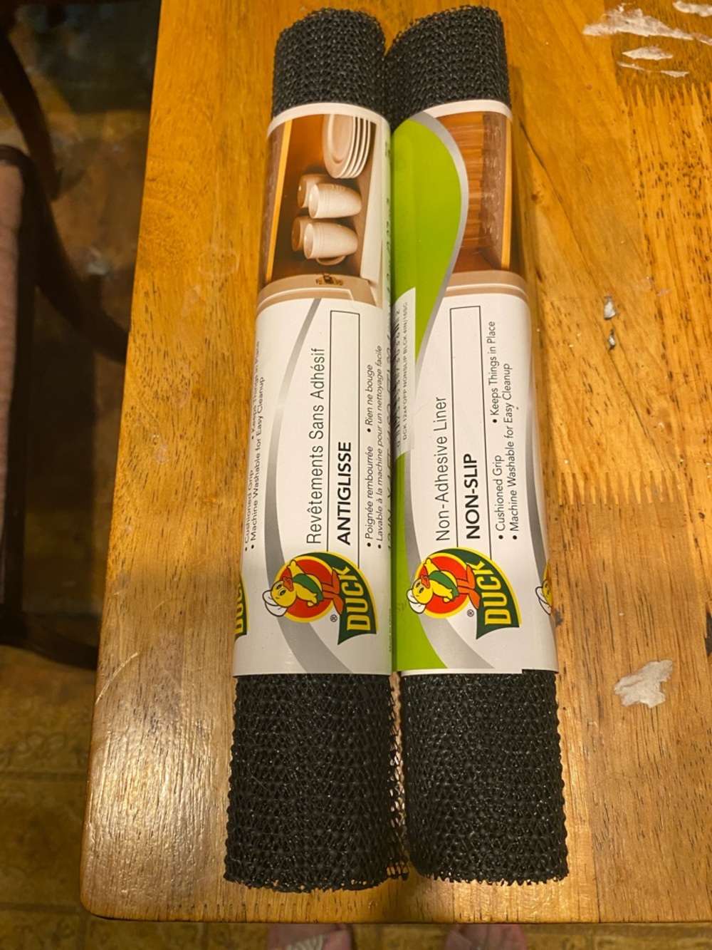 3/$15. Non-Slip Liner Two Roll - Black
